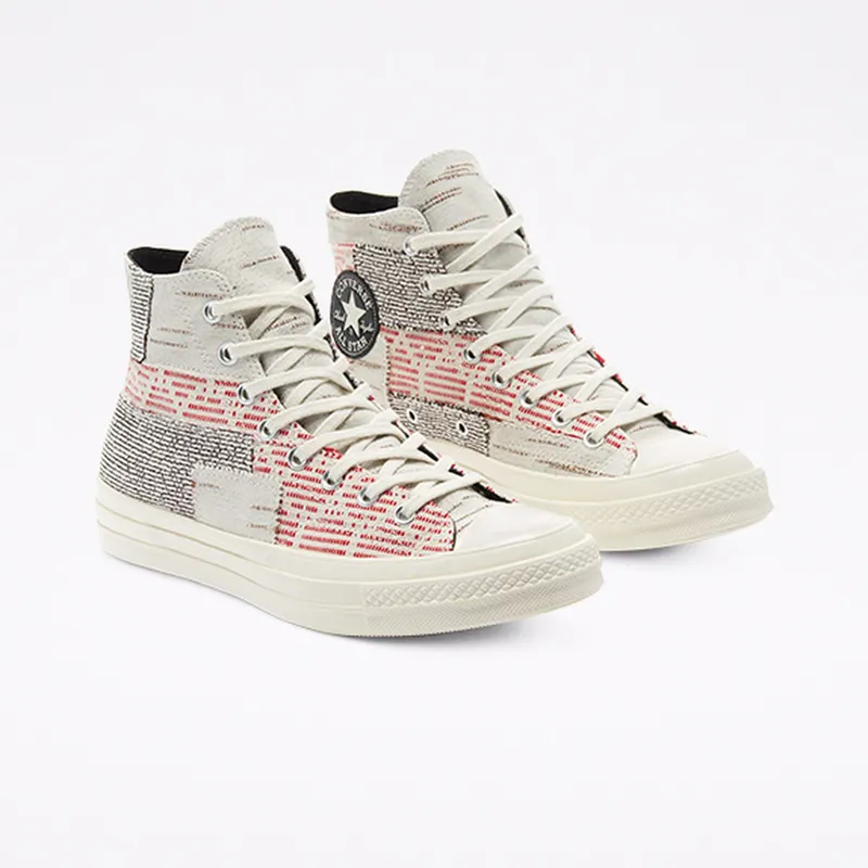 Converse Patchwork Chuck 70 High Top Twill/light Gray/egret (170059C)