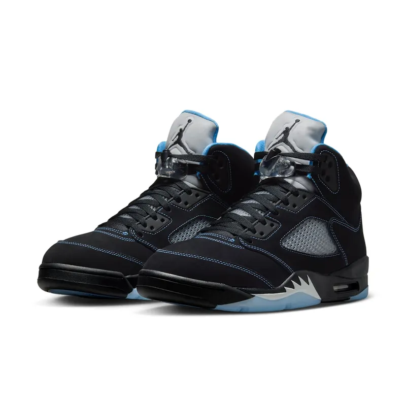 Air Jordan 5 Retro “Black University Blue (2026)” (DD0587-008)