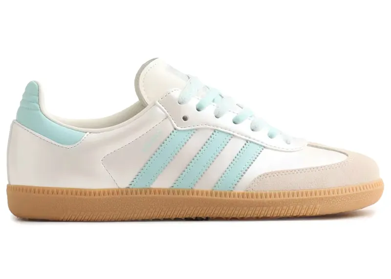 adidas Samba OG Off White Semi Flash Aqua (KJ4304)