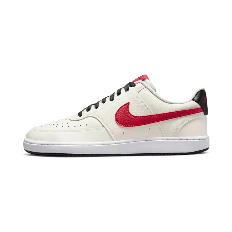 Nike Court Vision Low “Sail / Black / White / University Red” (DM1187-101)