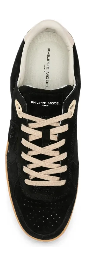 Philippe Model Pgal Low Logo-patch Panelled “Black” (PGLU D001) (4)