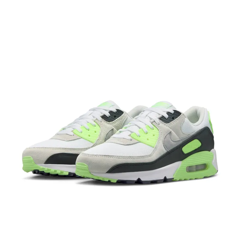 Nike Air Max 90 “White Light Bone Neutral Olive Cave Stone” (DM0029-115)