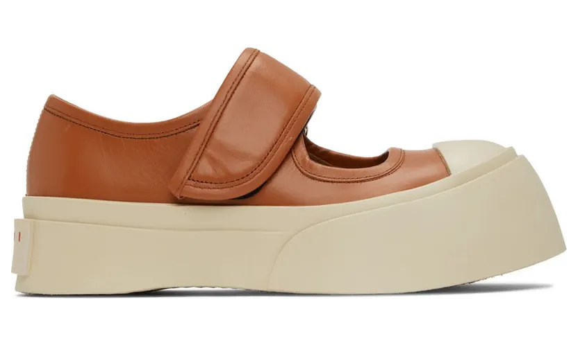 Marni Orange Pablo Sneakers (SNZW003120 P2722)