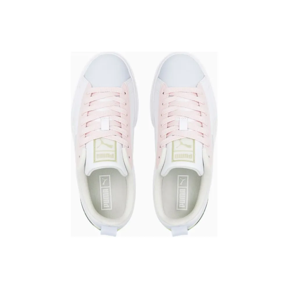 PUMA Mayze Leather Women’ White/Arctic Ice (385591-02)