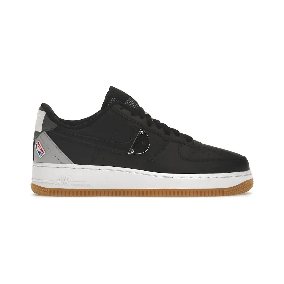 Nike Air Force 1 Low ’07 NBA Black Silver (CT2298-001)