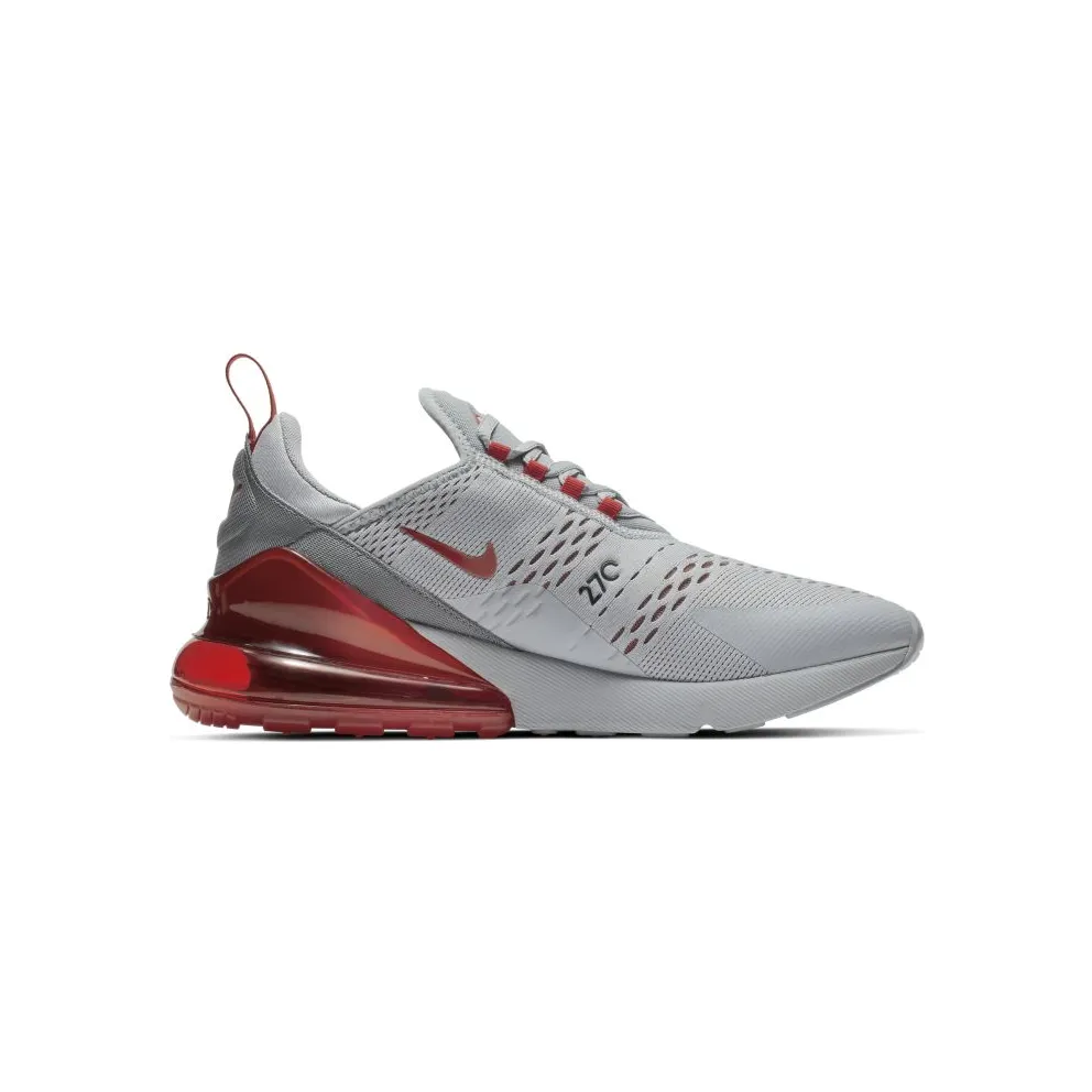 Nike Air Max 270 Liquid Metal Wolf Grey Wolf Grey University Red-Ember Glow (AH8050-018)