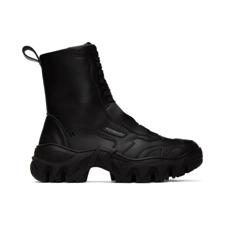 Rombaut Black Boccaccio II High-Top Sneakers (BOCCACCIO II BOOT)