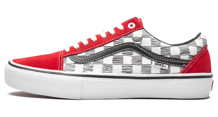 Vans Old Skool Pro “Sketched Checkerboard” (VN0A45JC2LZ)