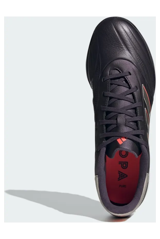 adidas Copa Pure 2 League Turf Aurora Black Platinum Metallic Turbo (IG8720)