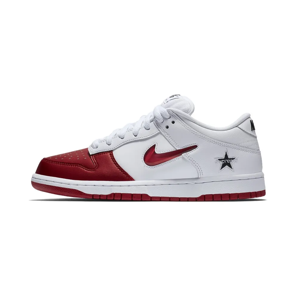 Nike SB x Supreme Dunk Low Red (2019) (CK3480-600)
