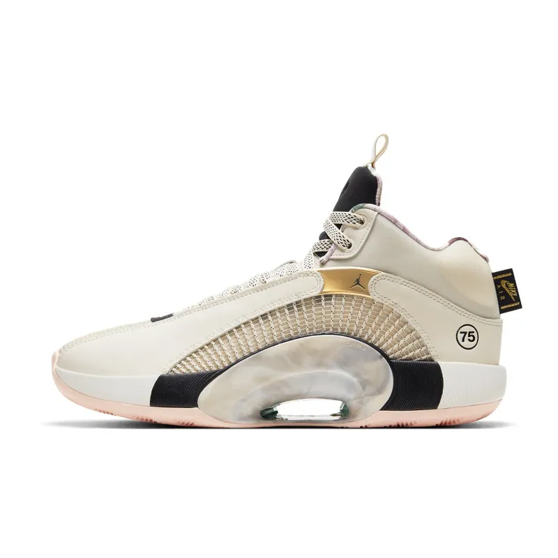 Jordan XXXV Paris – “Pale Ivory / Metallic Gold-black” (DD3668-100)