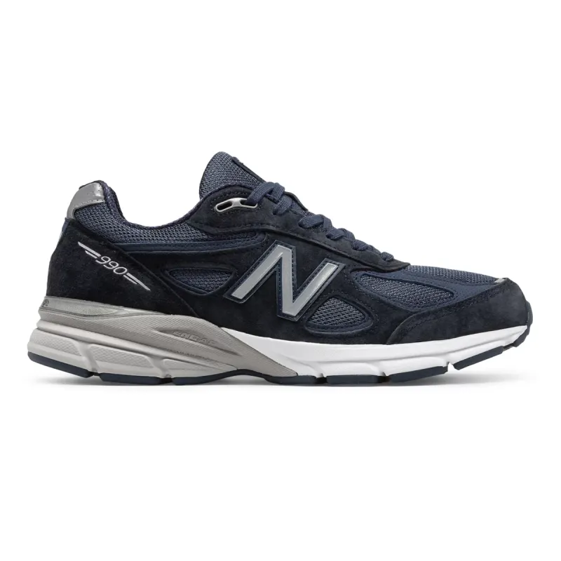 New Balance 990v4 Kith Navy Navy/White (M990NV4)
