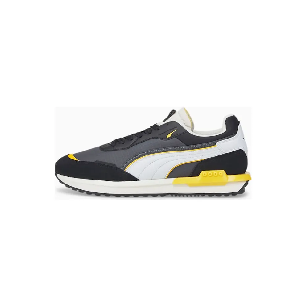 Women’s PUMA City Rider Electric Black/Ebony/Nimbus Cloud (382045-05)