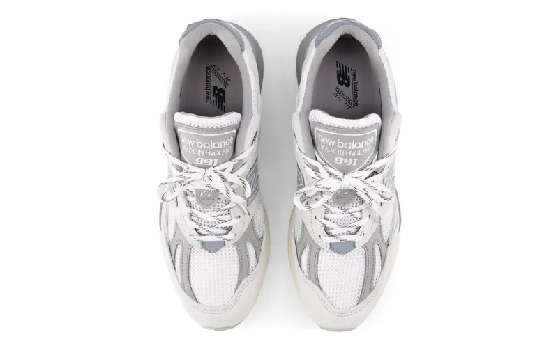 New Balance 991v2 MiUK Wind Chime Brilliant White
