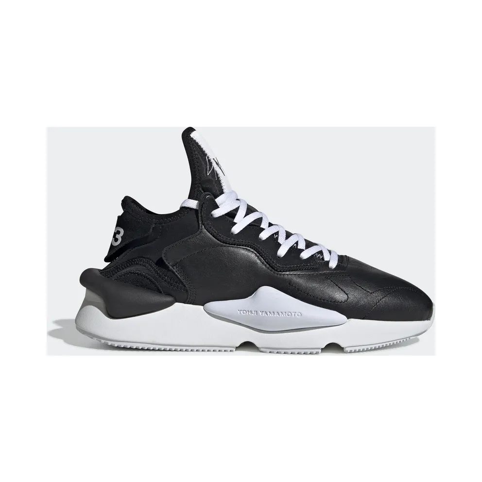 adidas Y-3 Kaiwa Black White Black Heel (F97415)