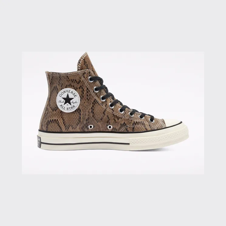 Converse Archive Reptile Chuck 70 High Top Brown/egret/black “Snake” (170103C)