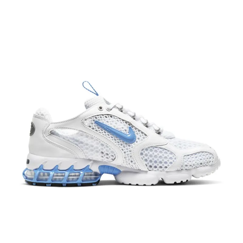 Nike Air Zoom Spiridon Cage 2 White University Blue (W) White/Metallic Silver-University Blue (CD3613-100)