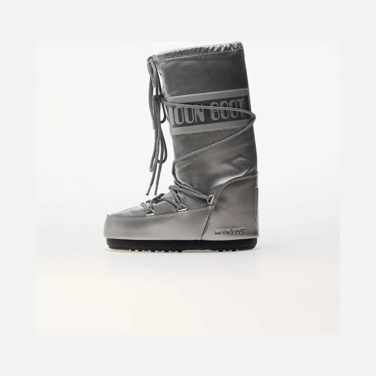 Moon Boot Icon Glance Silver 39-41 Silver