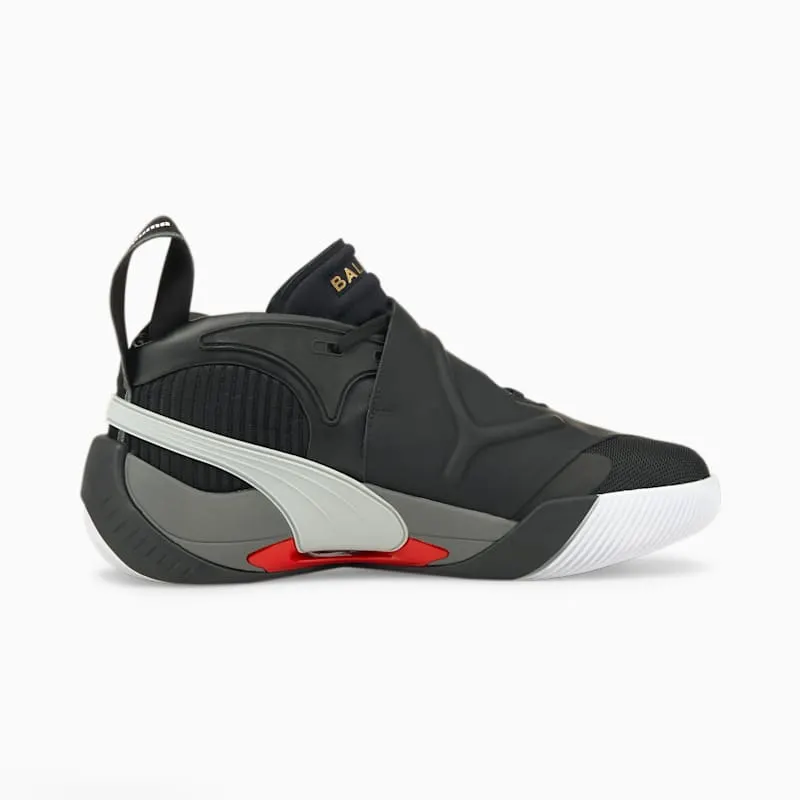 Puma x Balmain Court Black High Risk Red (195683-01)