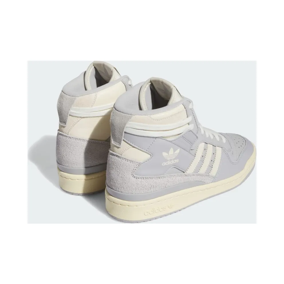 adidas Forum 84 High Grey Two / Cream White / Easy Yellow (IF2735)