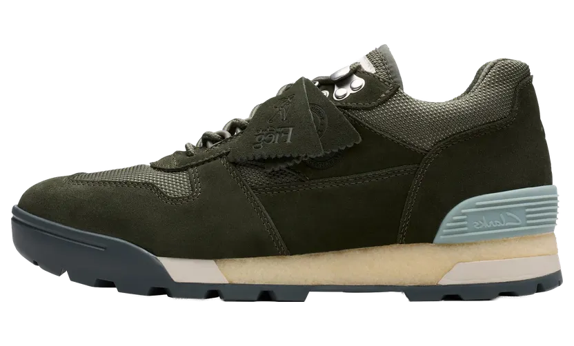 Clarks Originals St. Laddow “Ronnie Fieg 8th Street Dark Olive” (26183708)