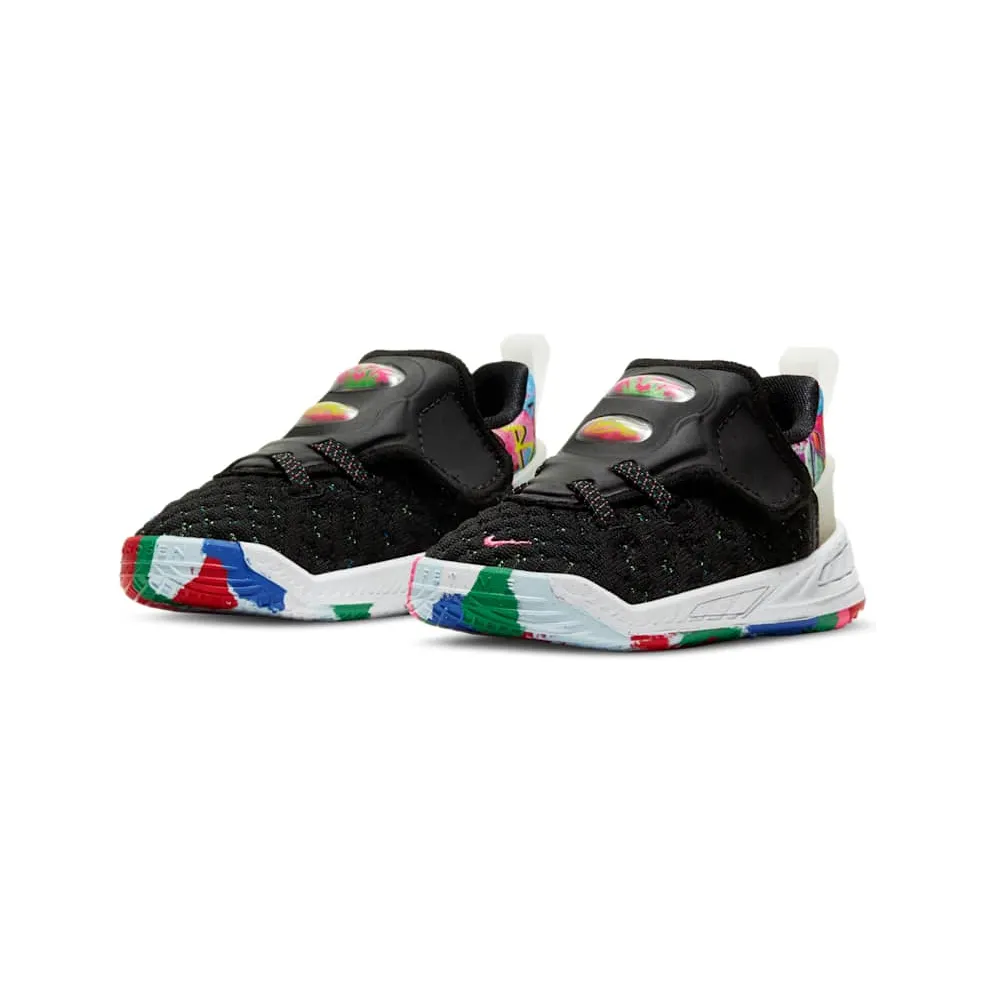 Nike LeBron 18 Multicolor (TD) Black/Multi-Color-White (CT4706-002)