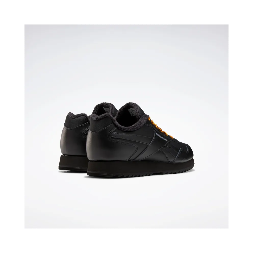 Reebok Royal Glide Ripple Shoes Black / Cold Grey 4 / None