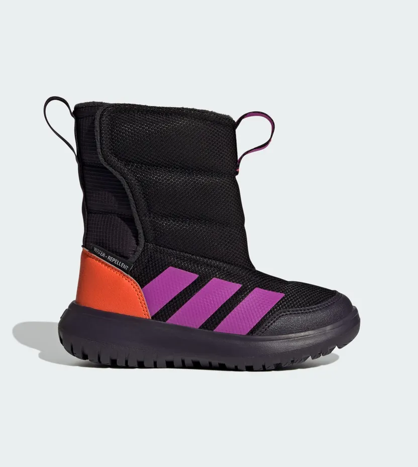 Adidas Winterplay Kids Core Black / Purple Burst / Impact Orange (JQ2633)