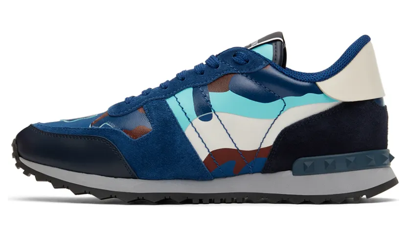 Valentino Garavani Blue Camouflage Rockrunner Sneakers (XY2S0723TCC) (3)