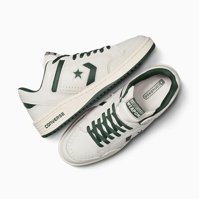Converse Weapon Low ‘Green Envy Vintage White’ (A11212C)