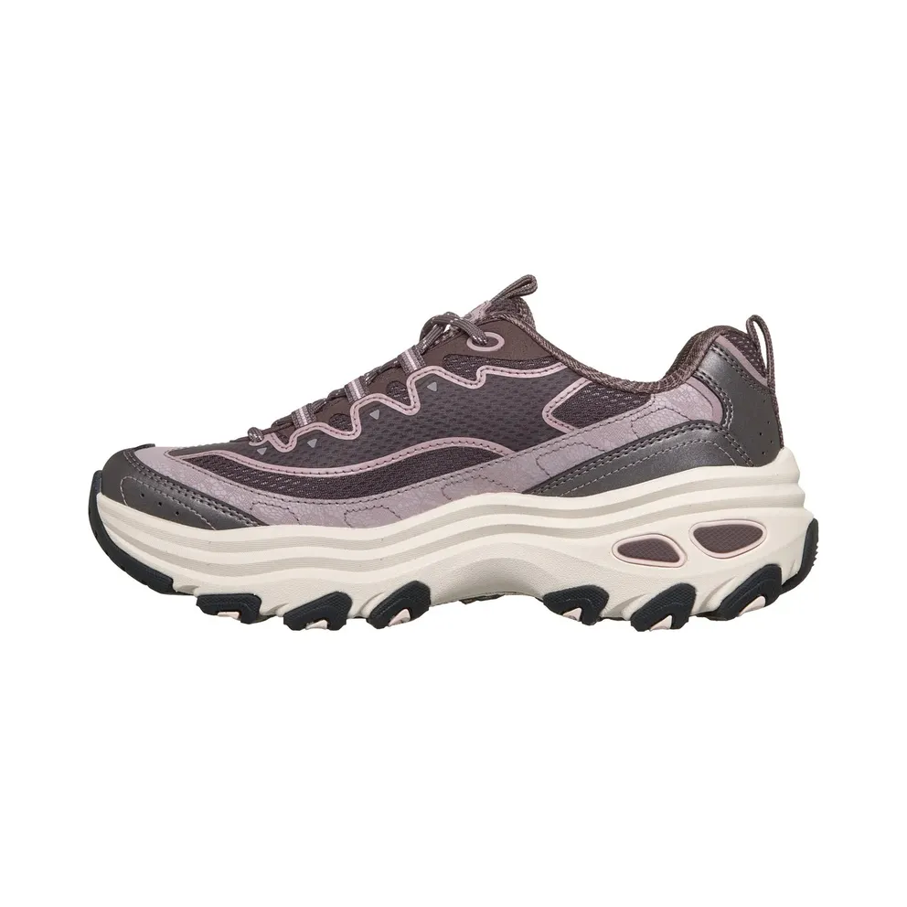 Skechers D’Lite Max Sneaker Donker Mauve