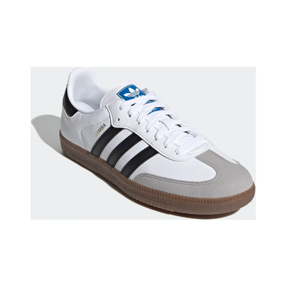 Adidas Samba Vegan Cloud White / Core Black / Gum (H01877)