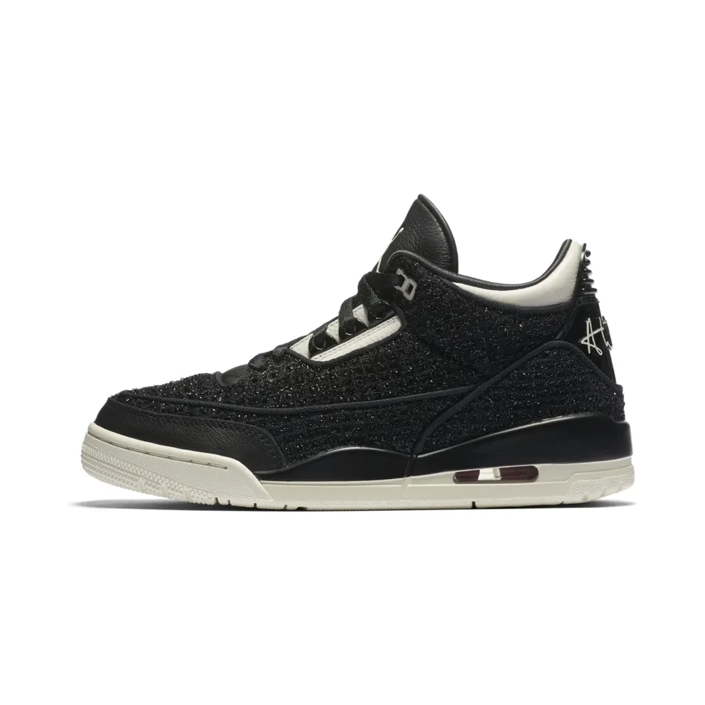 Jordan 3 Retro AWOK Vogue Black (W) Black/Sail (BQ3195-001)