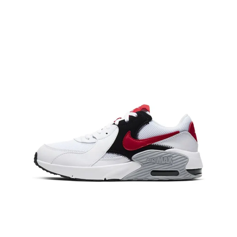 Nike Air Max Excee White University Red (GS) White/Black/Wolf Grey (CD6894-105)