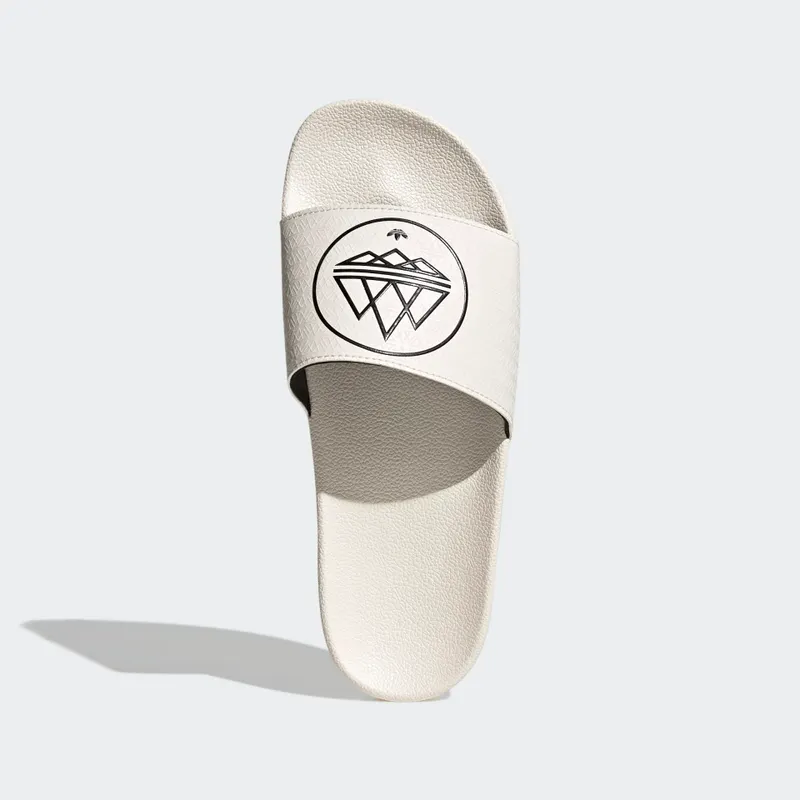 adidas adilette SPZL Slides Chalk White / Core Black / Chalk White (GW8793)