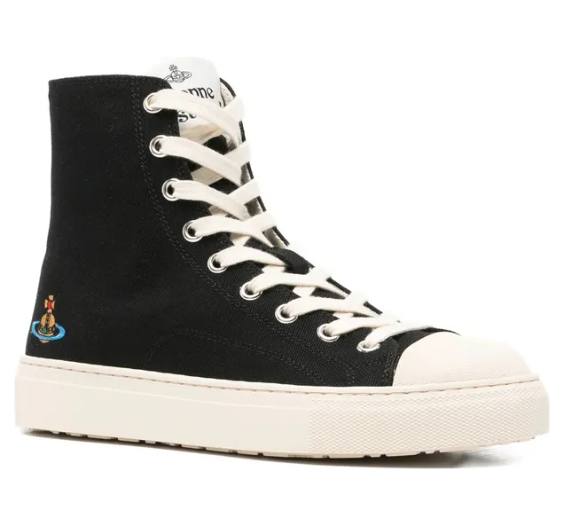 Vivienne Westwood Plimsoll “Black/Neutrals” (7501004KW W015B N402) (3)