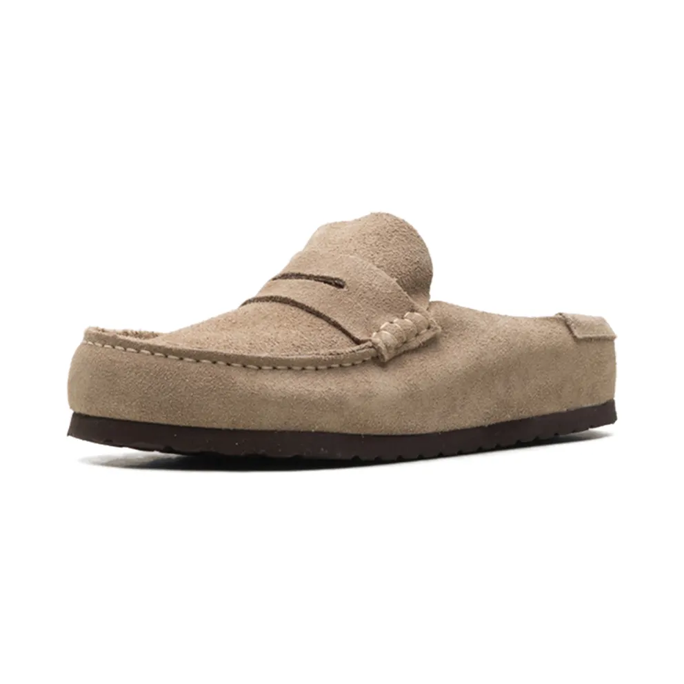 Birkenstock Naples Suede Leather Taupe Suede (1025003)