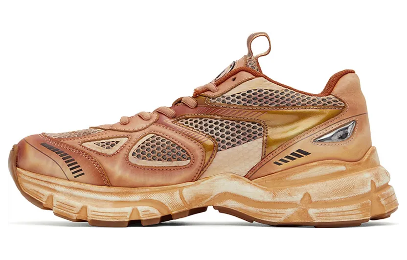 Axel Arigato Orange Marathon Dip-Dye Sneakers (F0424001) (3)