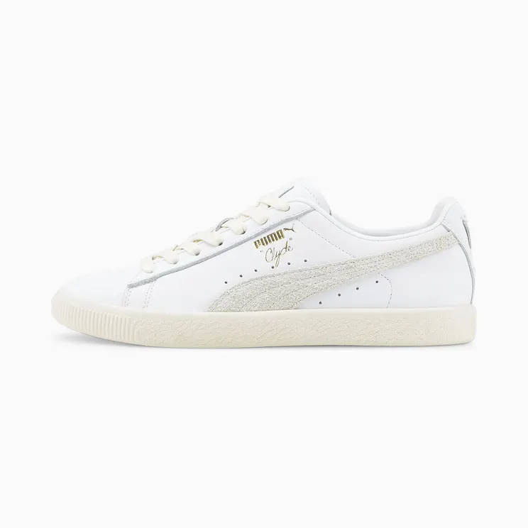 Puma Clyde Base Gold/White (39009101)