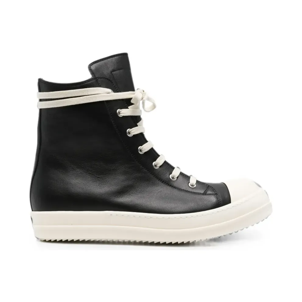 Rick Owens Sneaks aus Wildleder – Grey (RU02F4890LVS)