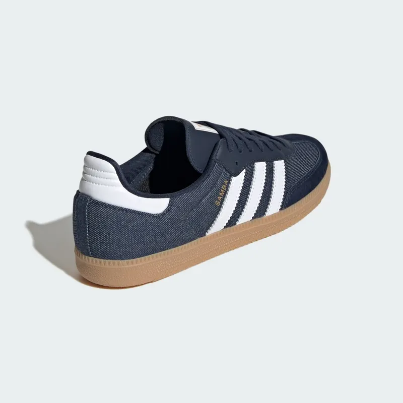 Adidas Samba Collegiate Navy / Cloud White / Gum (JQ6215)