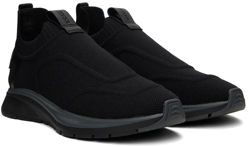 ZEGNA Black Slip-On (LHUTS-S5482Z)