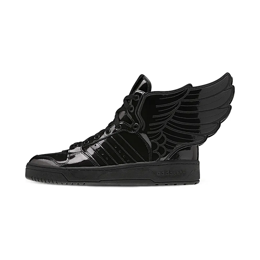 Adidas Jeremy Scott JS Wings 2.0 ‘Black Patent’ (Q23668)