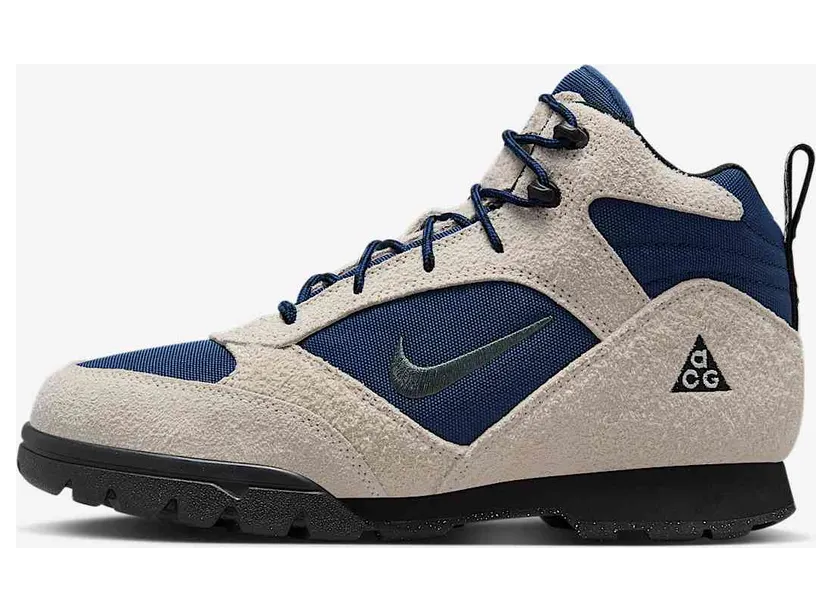 Nike ACG Torre Mid WP “Light Orewood Brown / Navy / Black / Vintage Green” (FD0212-100)