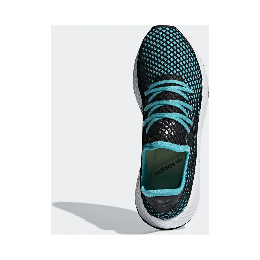 adidas Deerupt Hi Res Aqua Hi-Res Aqua/Hi-Res Aqua/Core Black (B41775)