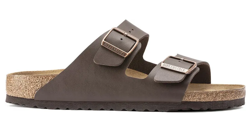 Birkenstock Arizona Birko-Flor Dark Brown (Women’s) – “Bruin” (51701)