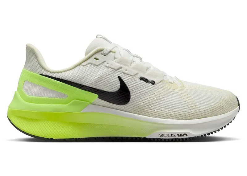 Nike Air Zoom Structure 25 Summit White Volt Coconut Milk Black (DJ7884-111)