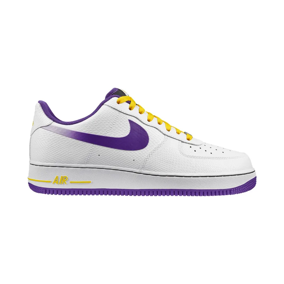 Nike Air Force 1 Low Snakeskin Lakers (488298-143)