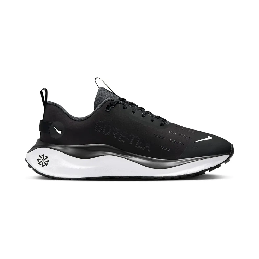 Nike React Infinity Run 4 Gore-Tex “Black Anthracite Volt White” (HQ0265-001)
