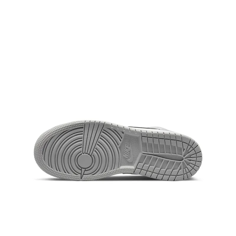 Air Jordan 1 Mid GS Smoke Grey Black (554725-078)